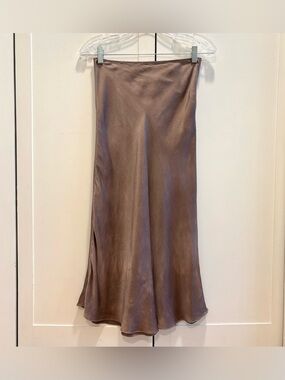 Snvr Silk Skirt